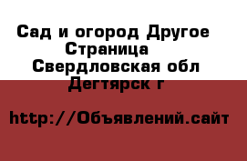 Сад и огород Другое - Страница 2 . Свердловская обл.,Дегтярск г.